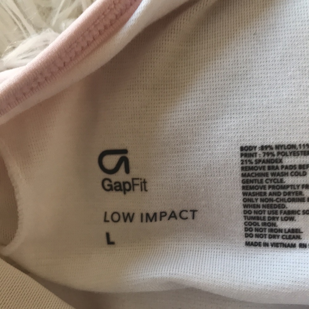 Gap Pink Athletic Active Wear Top - Picture 4 of 9